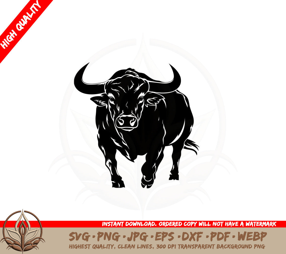 Arena Bull - Digital Design File SVG PNG JPG AI PDF DXF EPS WebP 