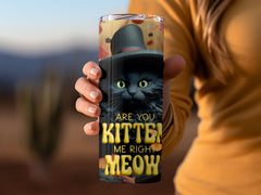 Are you Kitten Me Right Meow 20oz Tumbler Wrap Sublimation Design, Str | Meow 20oz Tumbler Wrap Sublimation Design, Straight & Tapered Tumbler Wrap, PNG Digital Download