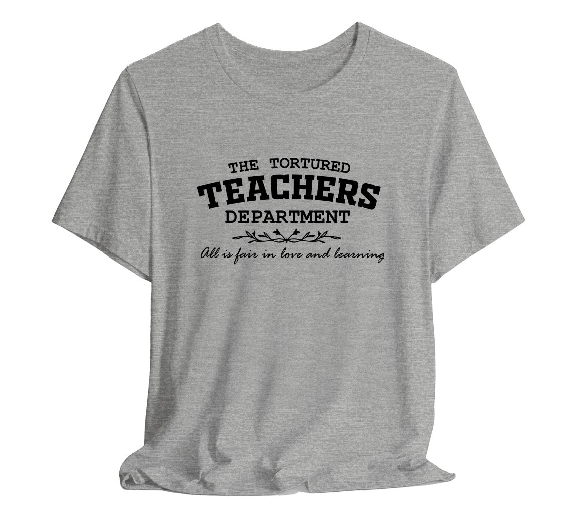 The Tortured Teachers Department T-Shirt | TTPD T-Shirt Made For Teach | Taylor Swift Inspired