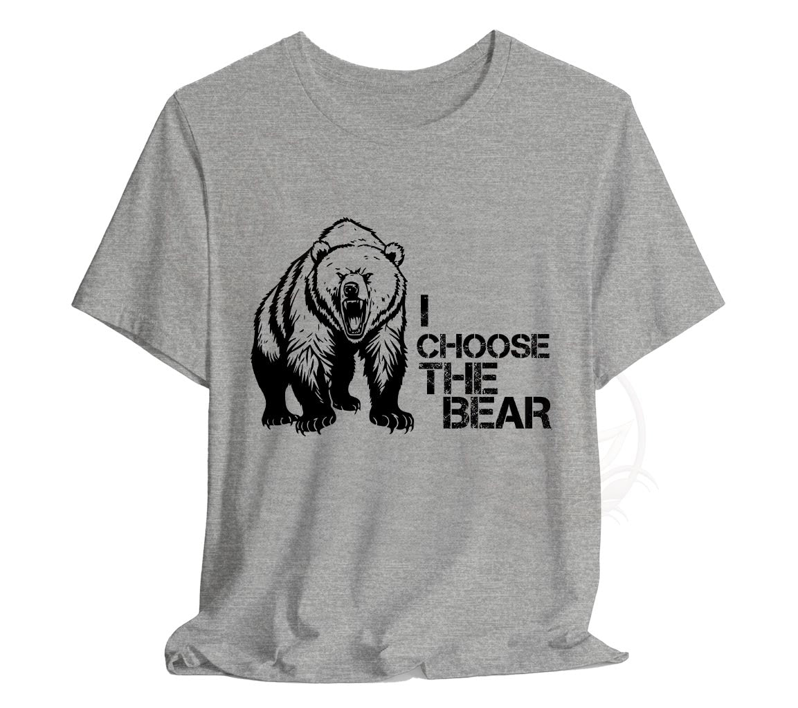 I Choose The Bear T-Shirt Feminist Support Shirt | The New Feminist St | -Shirt Feminist Support Shirt