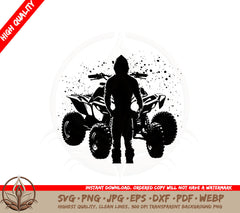 Atv Champion SVG Cut File Download 