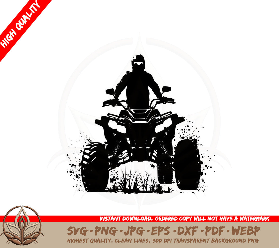 ATV Excitement SVG Cut File Download 