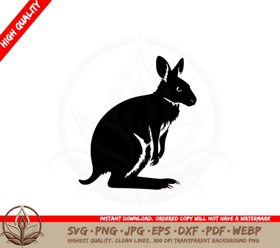 Australian Wallaby SVG 