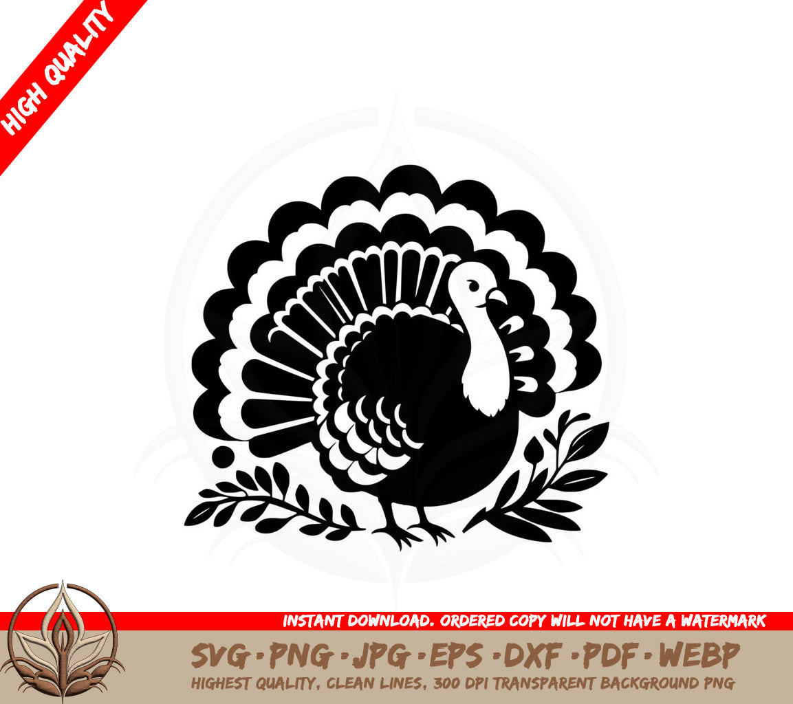 Autumn Turkey SVG