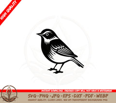 Avian Beauty SVG Cut File Design Download 