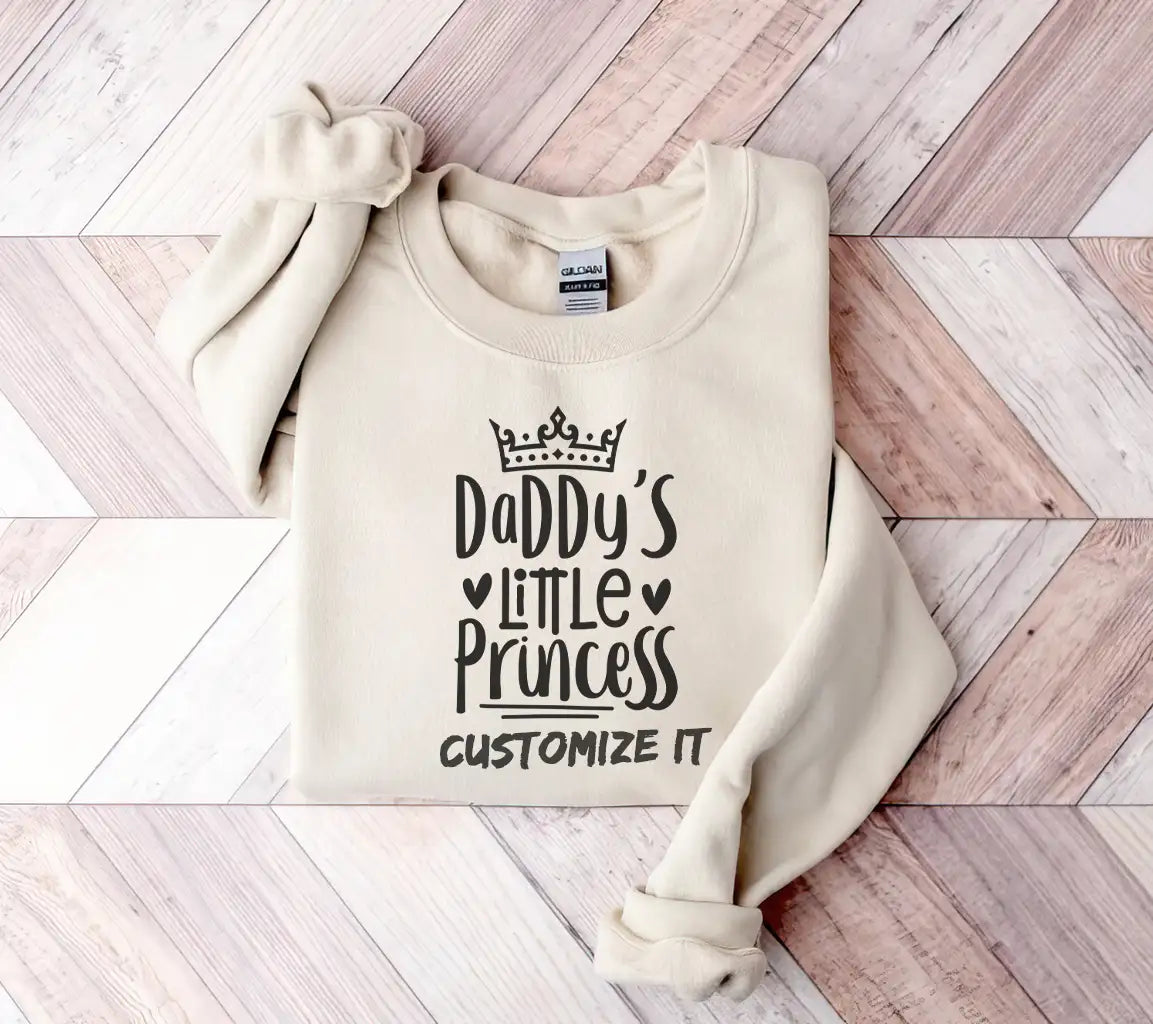 Daddy's Little Princess SVG -  Crown Design SVG