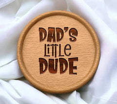 Dad's Little Dude SVG -  Design SVG