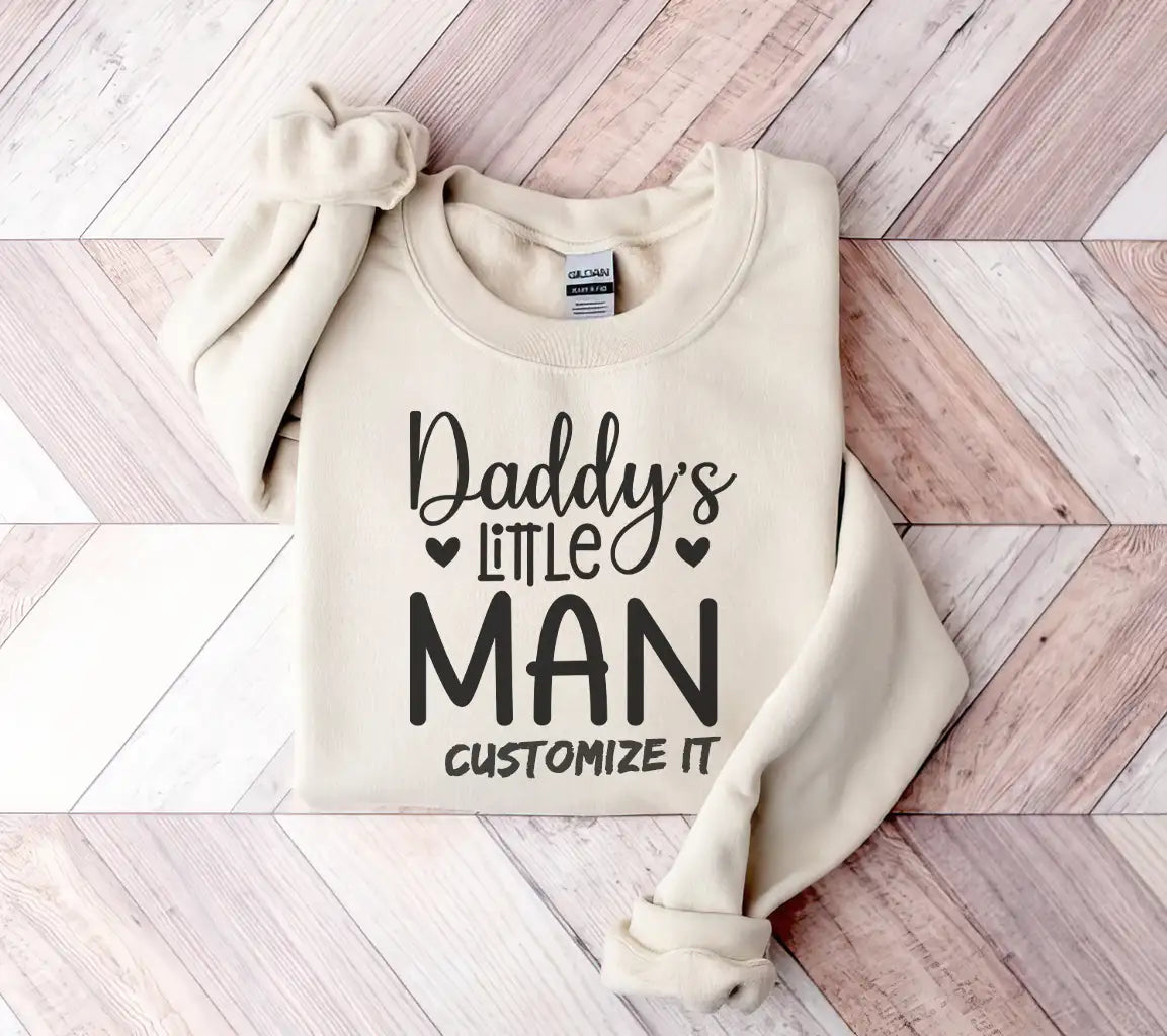 Daddy's Little Man SVG -  Design SVG