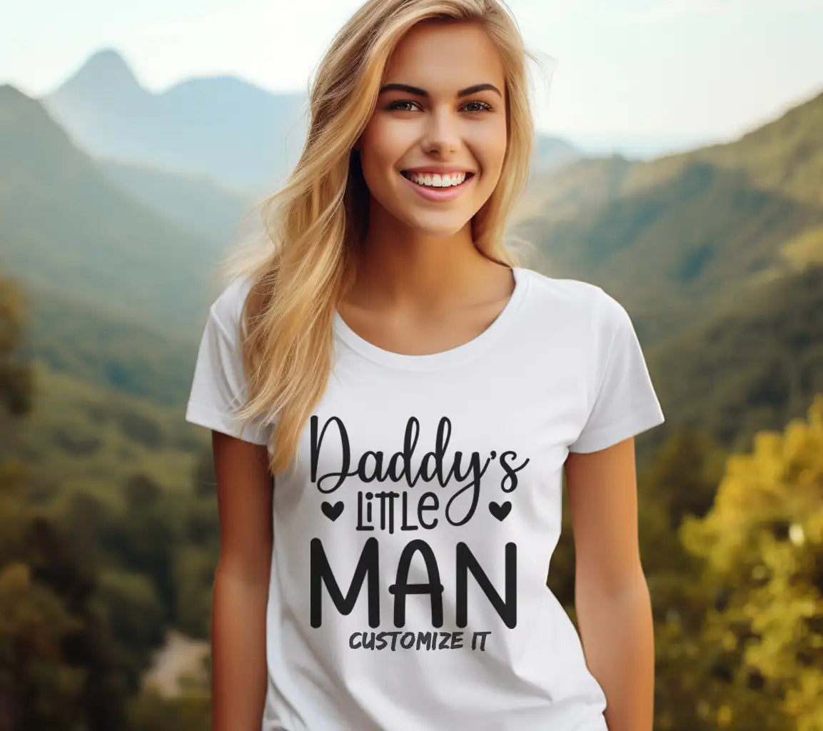 Daddy's Little Man SVG -  Design SVG