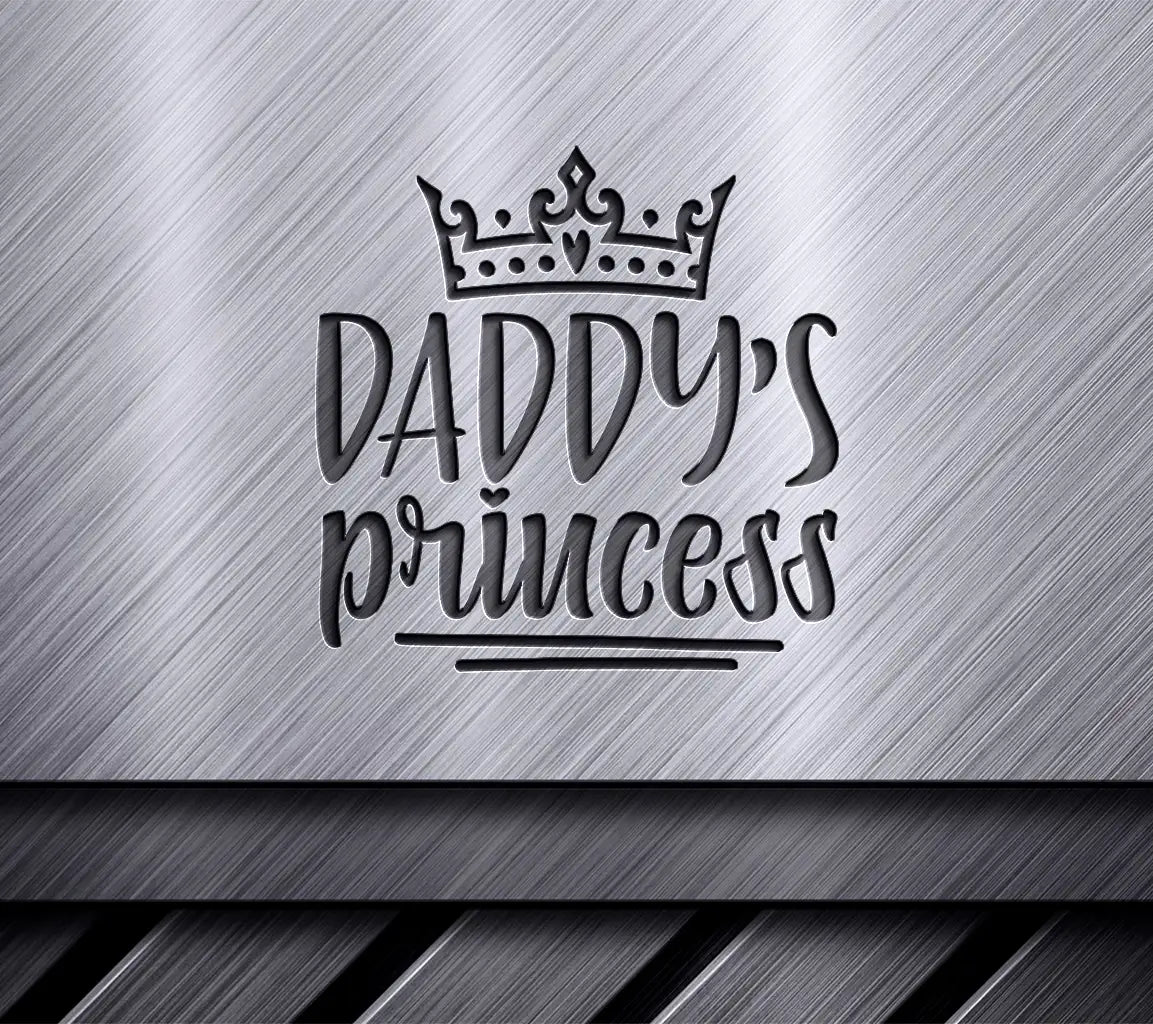 Daddy's Princess Crown SVG -  Design SVG