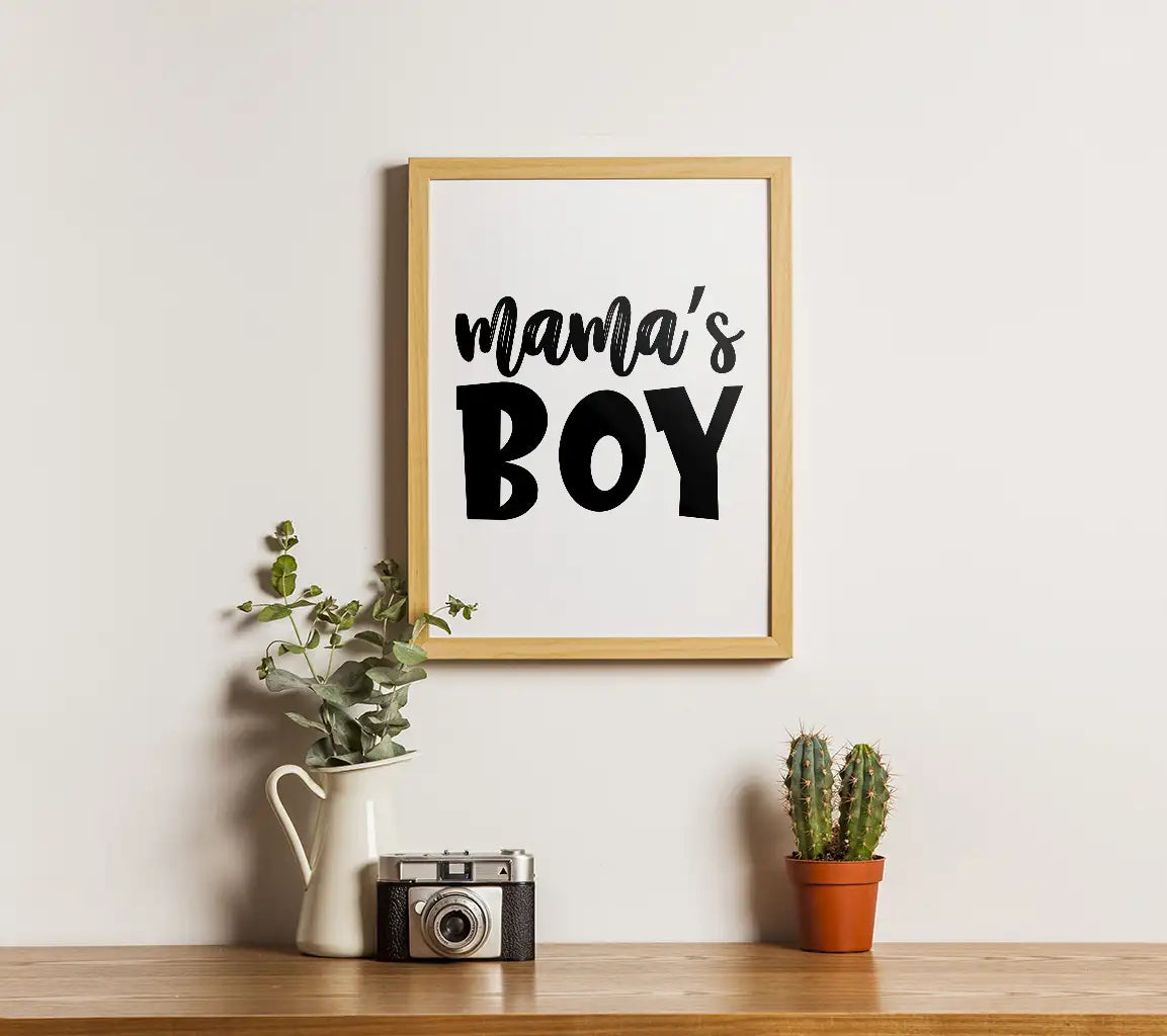  Mamas Boy SVG Cut File SVG