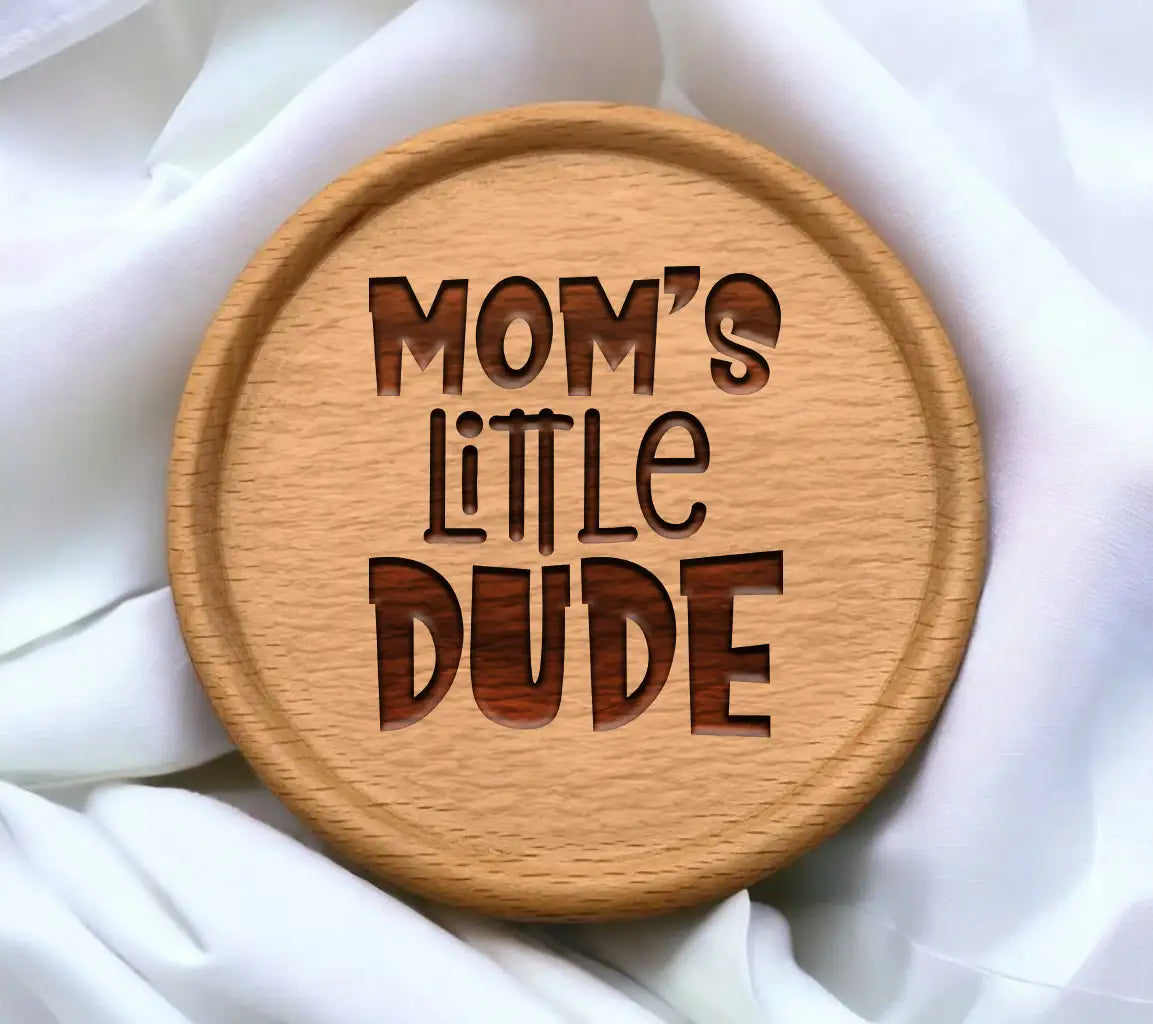 Moms Little Dude  SVG Cut File SVG