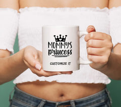 Mommy's Princess Crown SVG -  Logo SVG