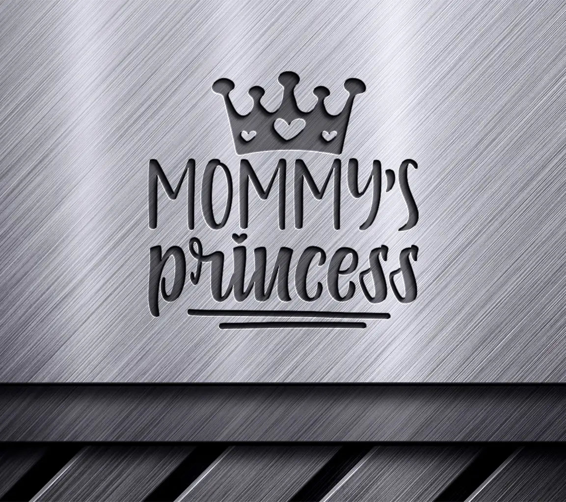 Mommy's Princess Crown SVG -  Logo SVG