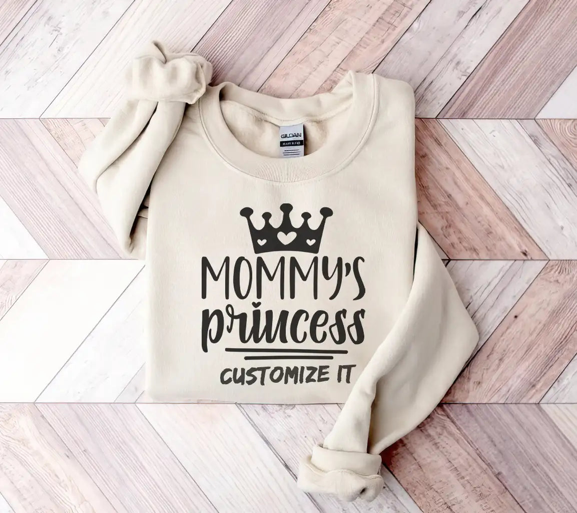 Mommy's Princess Crown SVG -  Logo SVG