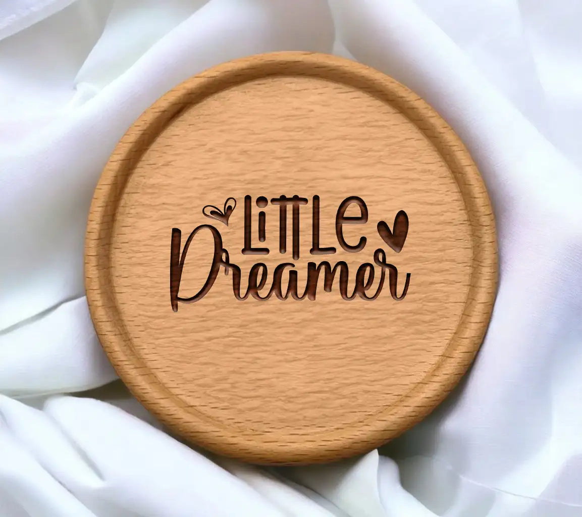 Little Dreamer Heart SVG - Baby Cut File SVG