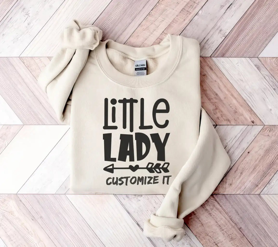 Little Lady SVG with Arrow - Baby Girl Design SVG