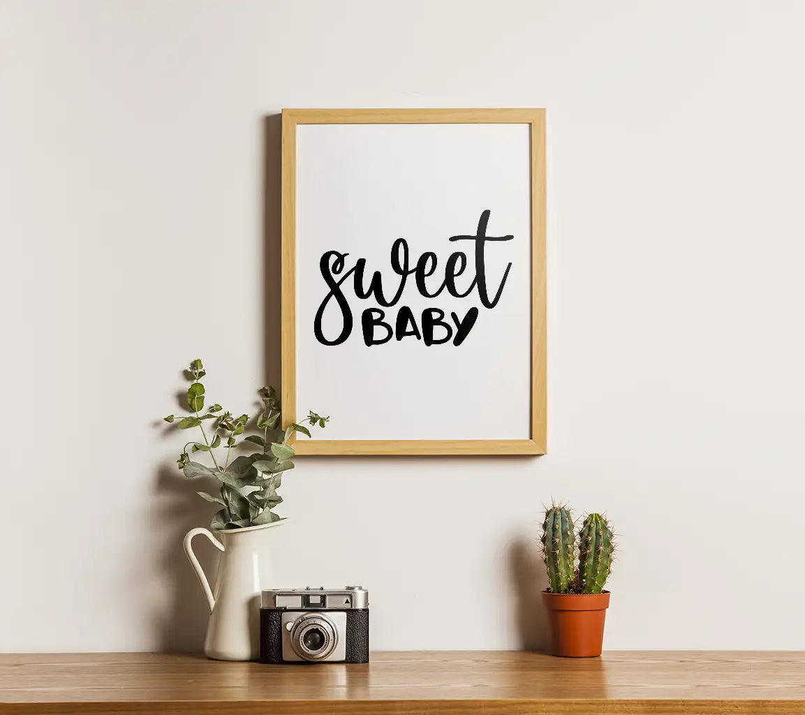 Sweet Baby SVG Cut File -  Design SVG