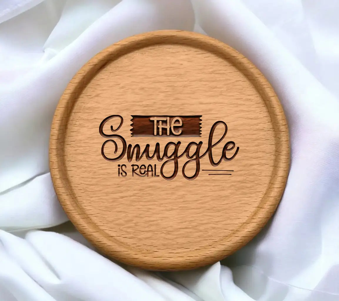 The Snuggle Is Real  SVG Logo - Baby Design SVG