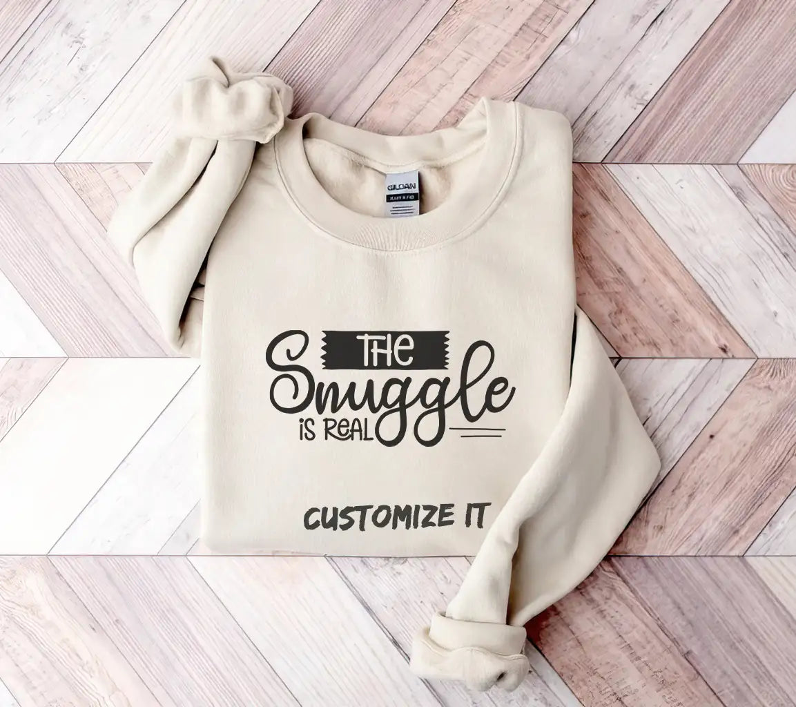 The Snuggle Is Real  SVG Logo - Baby Design SVG