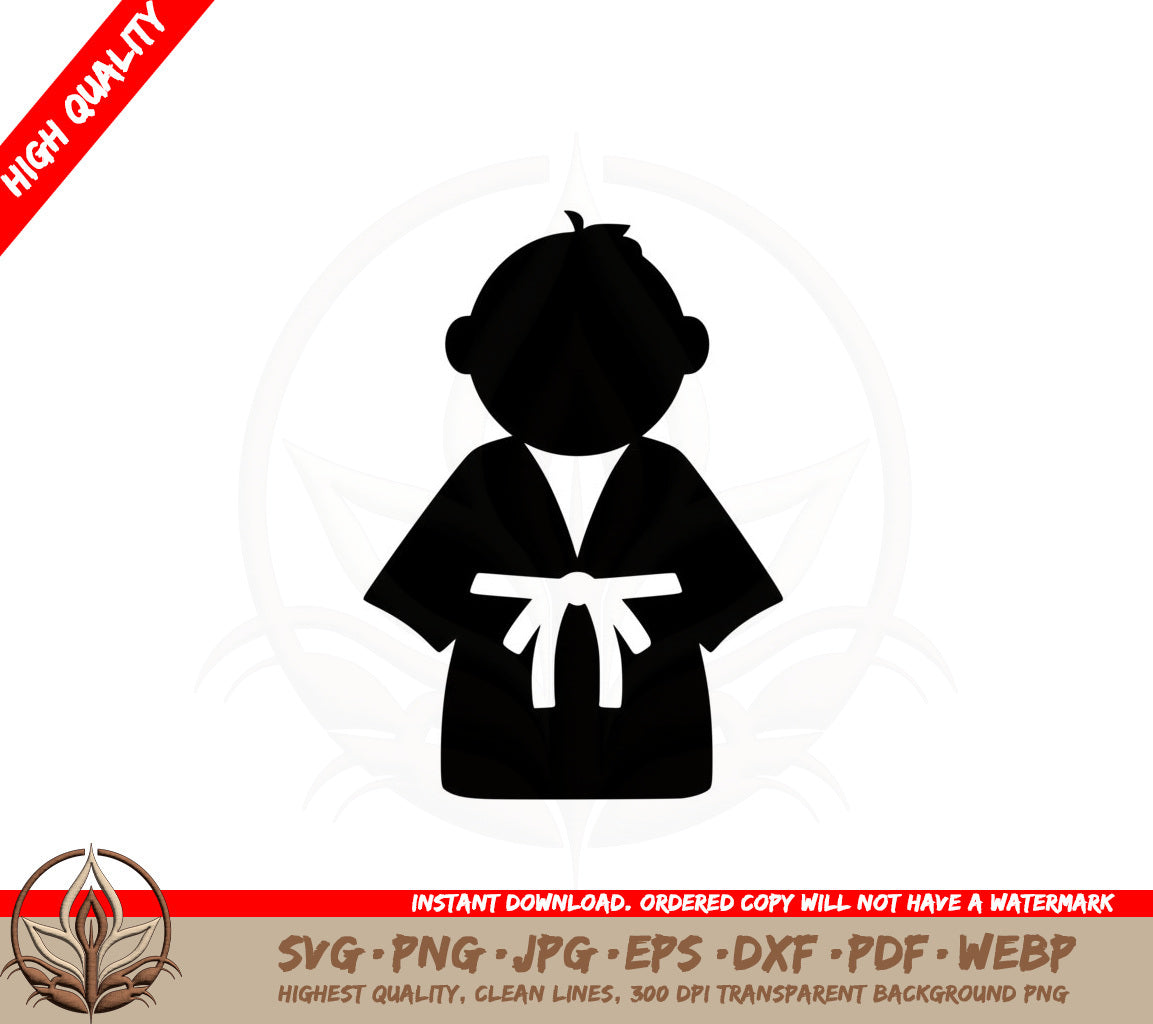 Baby Bathrobe SVG - Digital Download 