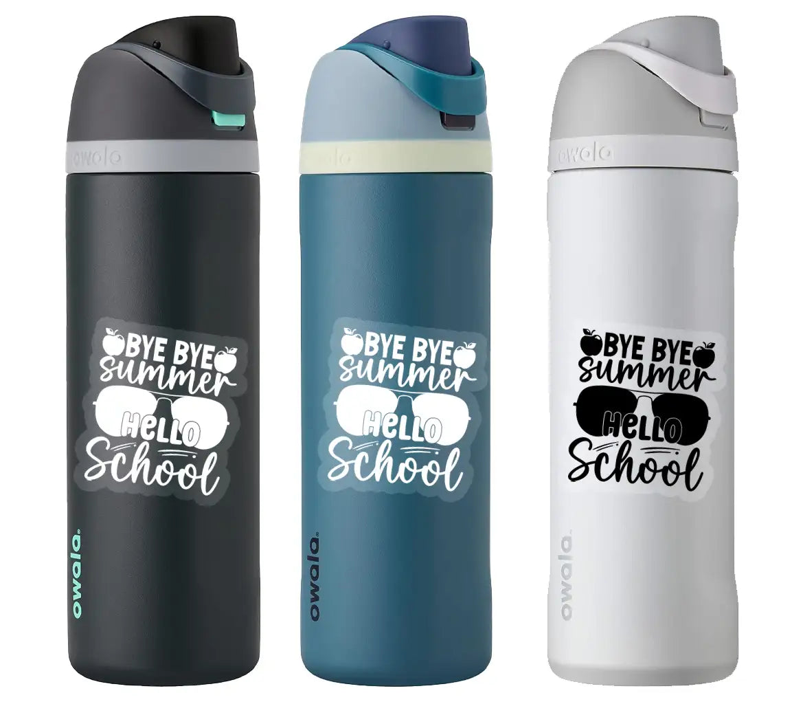 Back to School SVG Bye Bye Summer, Hello School SVG