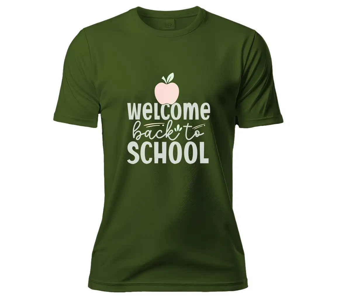 Welcome Back to School Apple SVG Cut File SVG