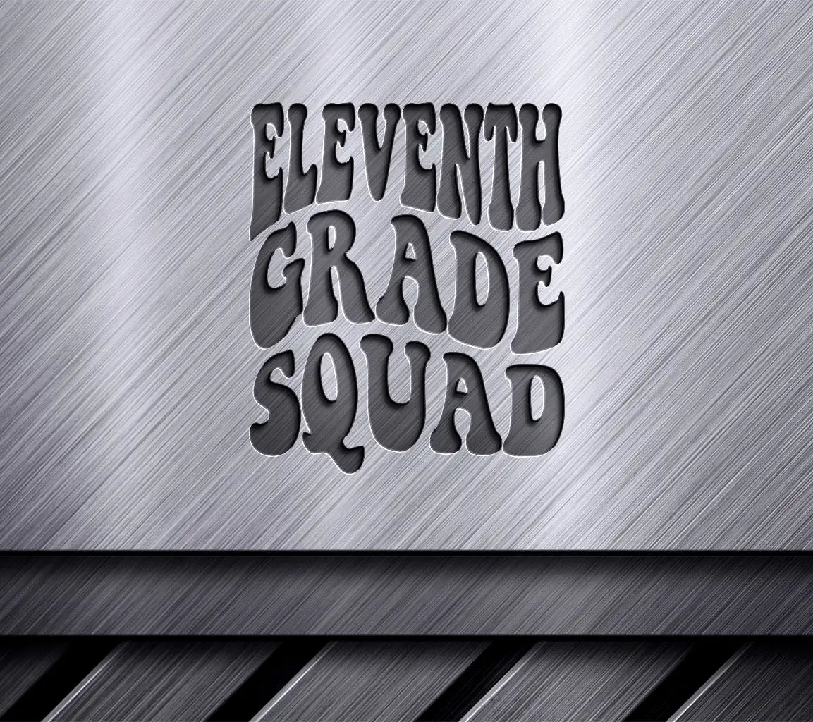  11th Grade Squad Logo SVG - Back to School SVG