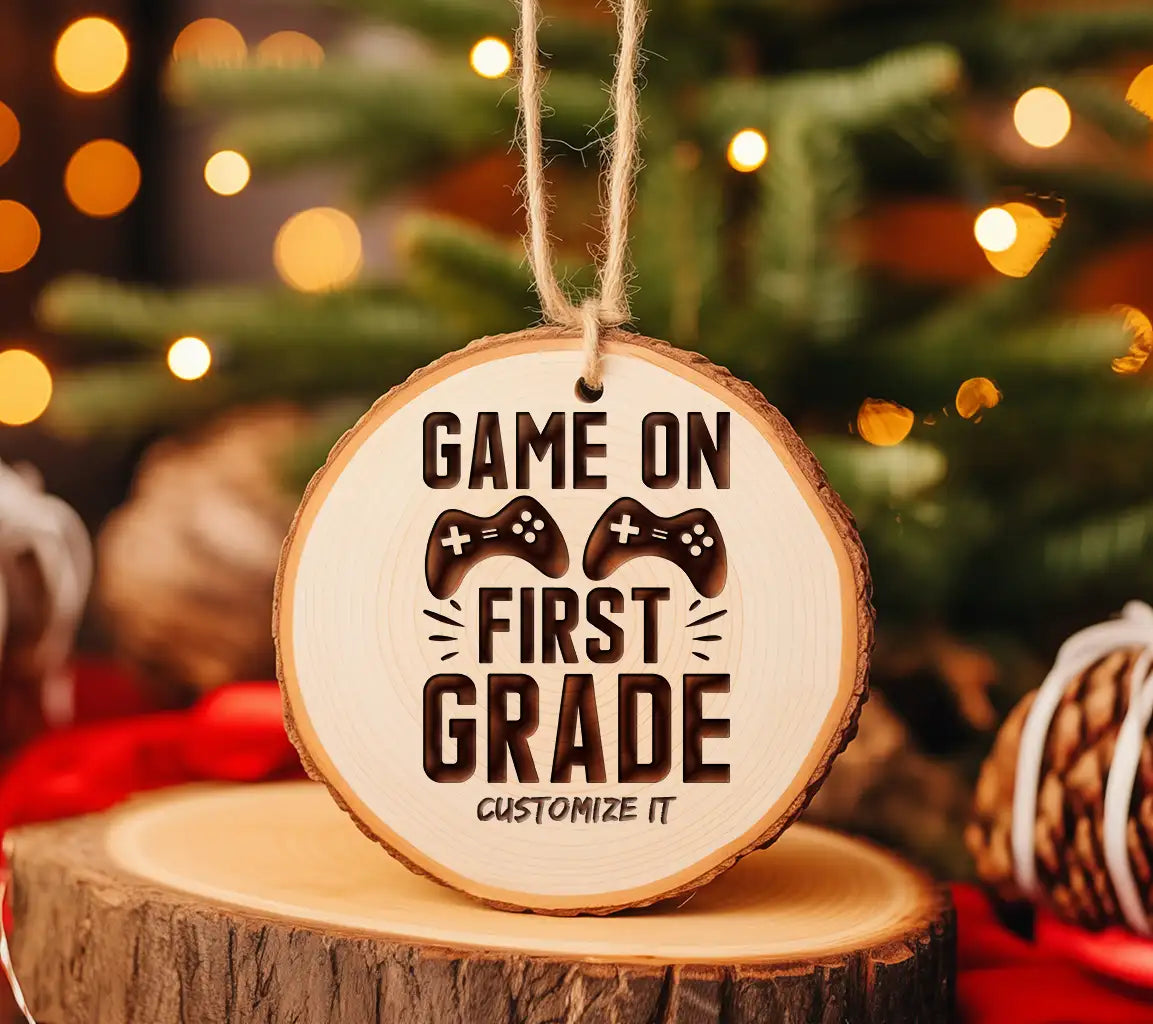 Game On First Grade SVG - Back to School Game Controller Design SVG