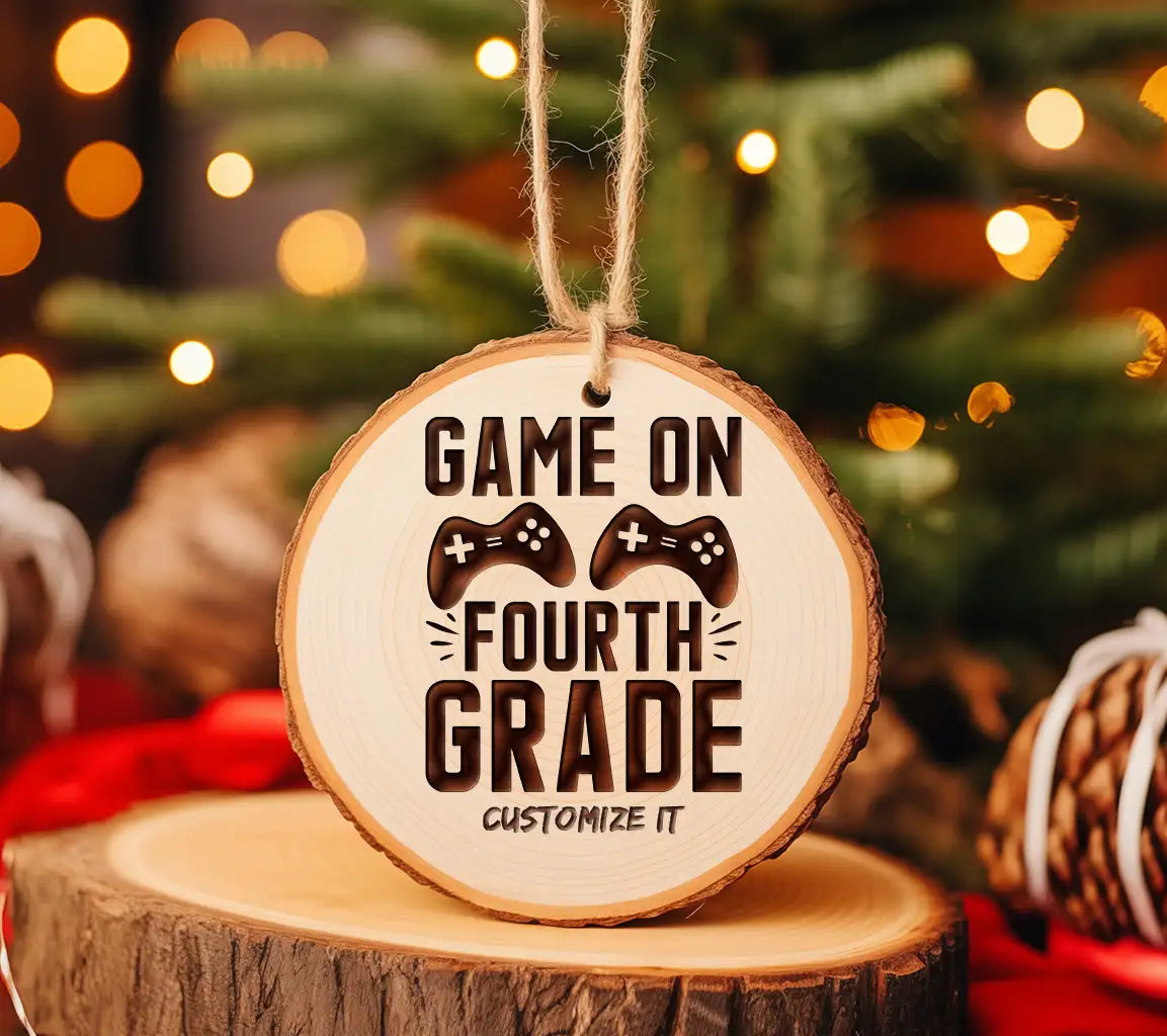 Game On Fourth Grade SVG - Back to School Controller Design SVG