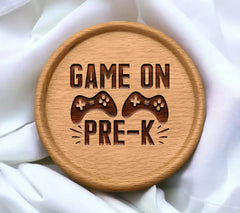 Game On Pre-K SVG Cut File - Back to School Design SVG