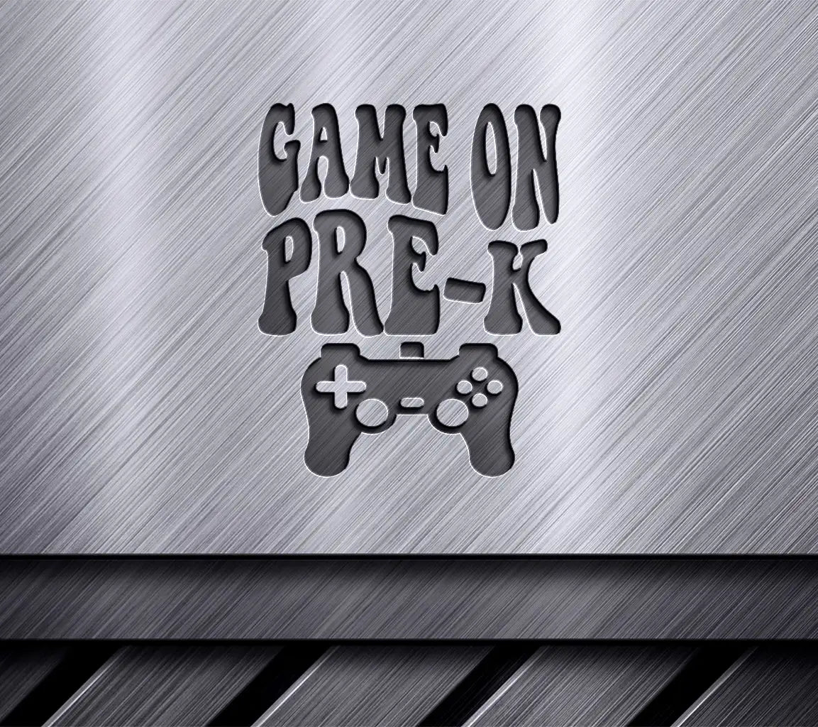 Game On Pre-K SVG - Back-to-School Game Controller Design SVG