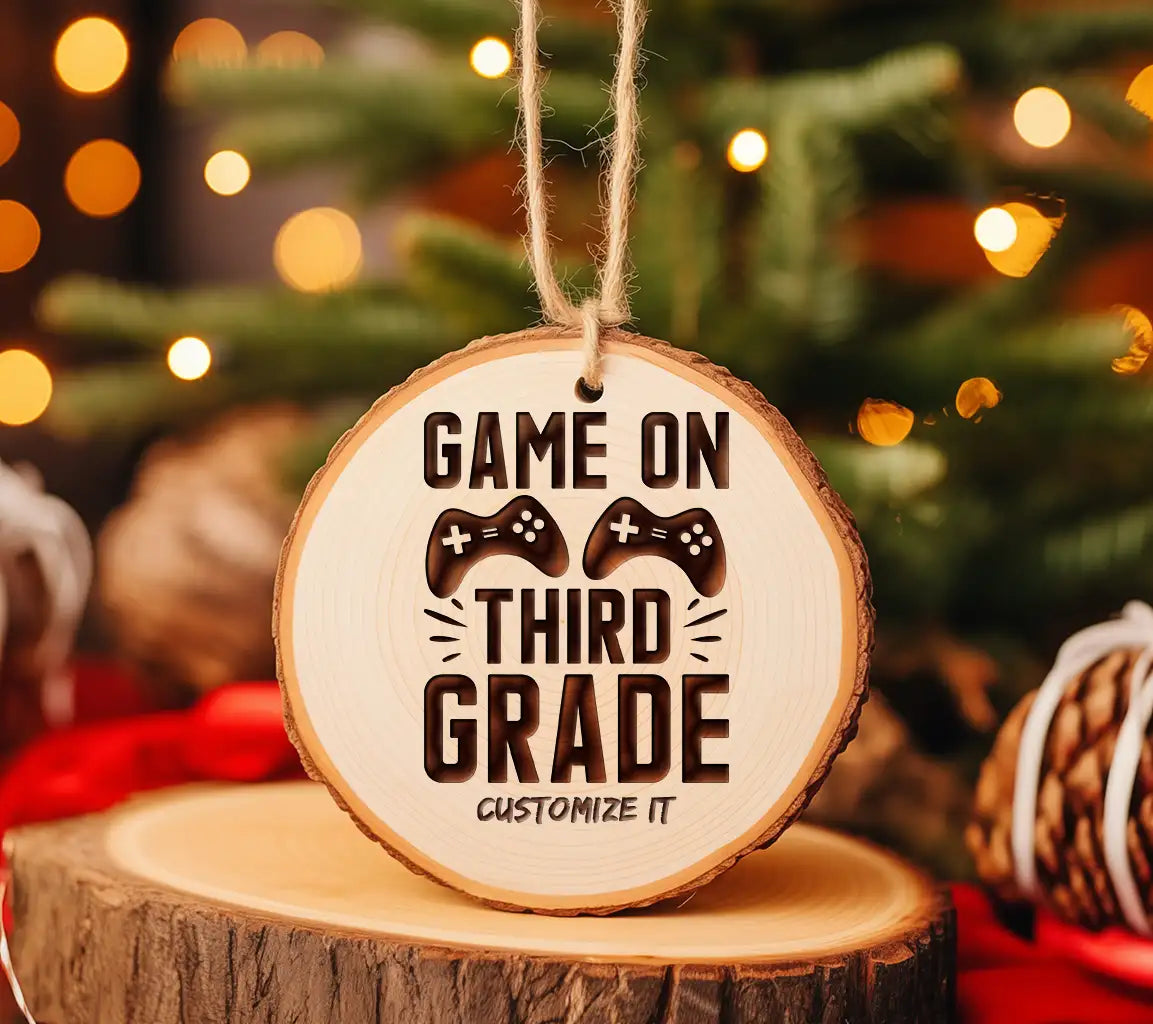 Game On Third Grade SVG - Back to School Game Controllers SVG