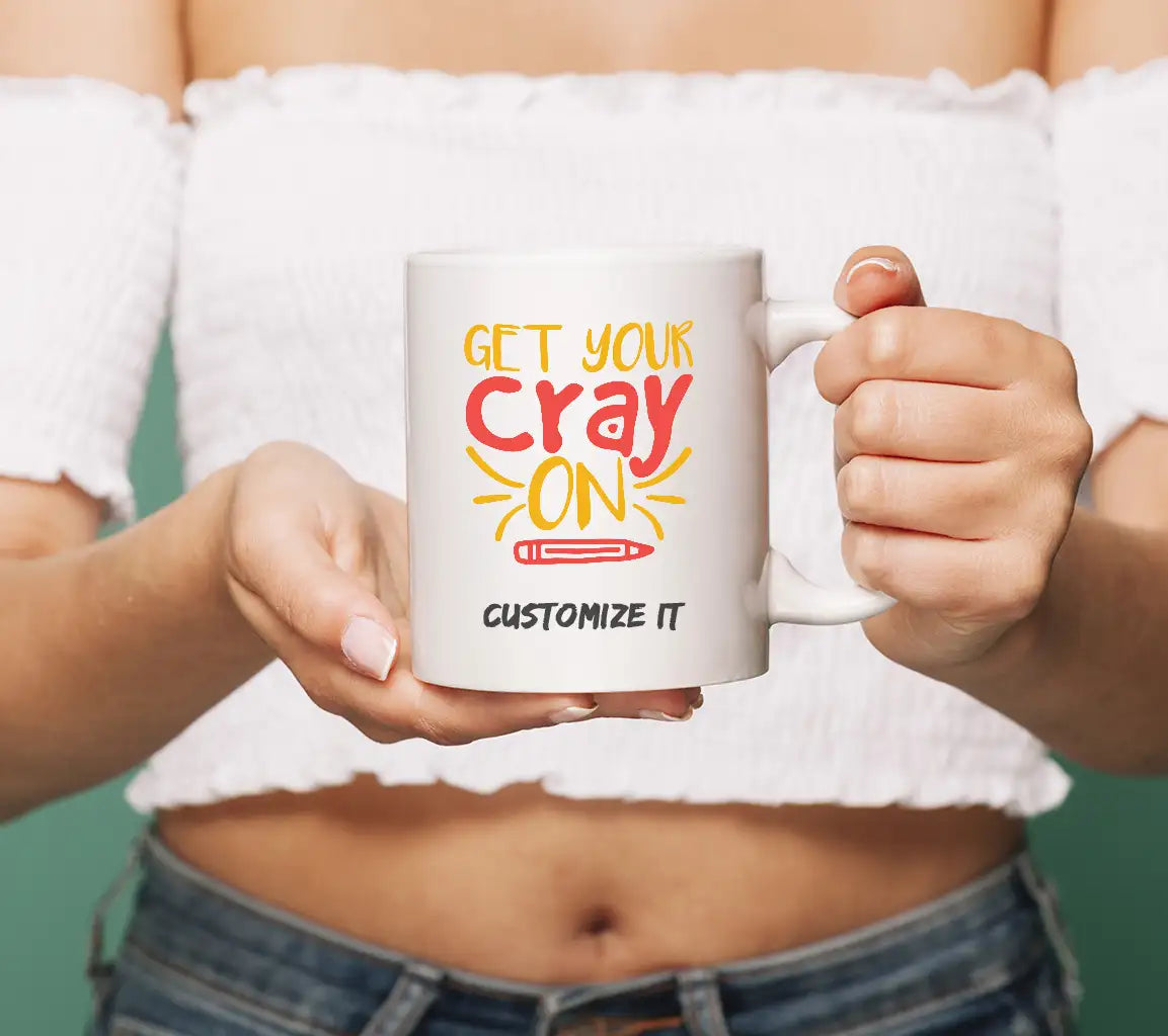 Get Your Cray On - Yellow & Red Back to School SVG SVG