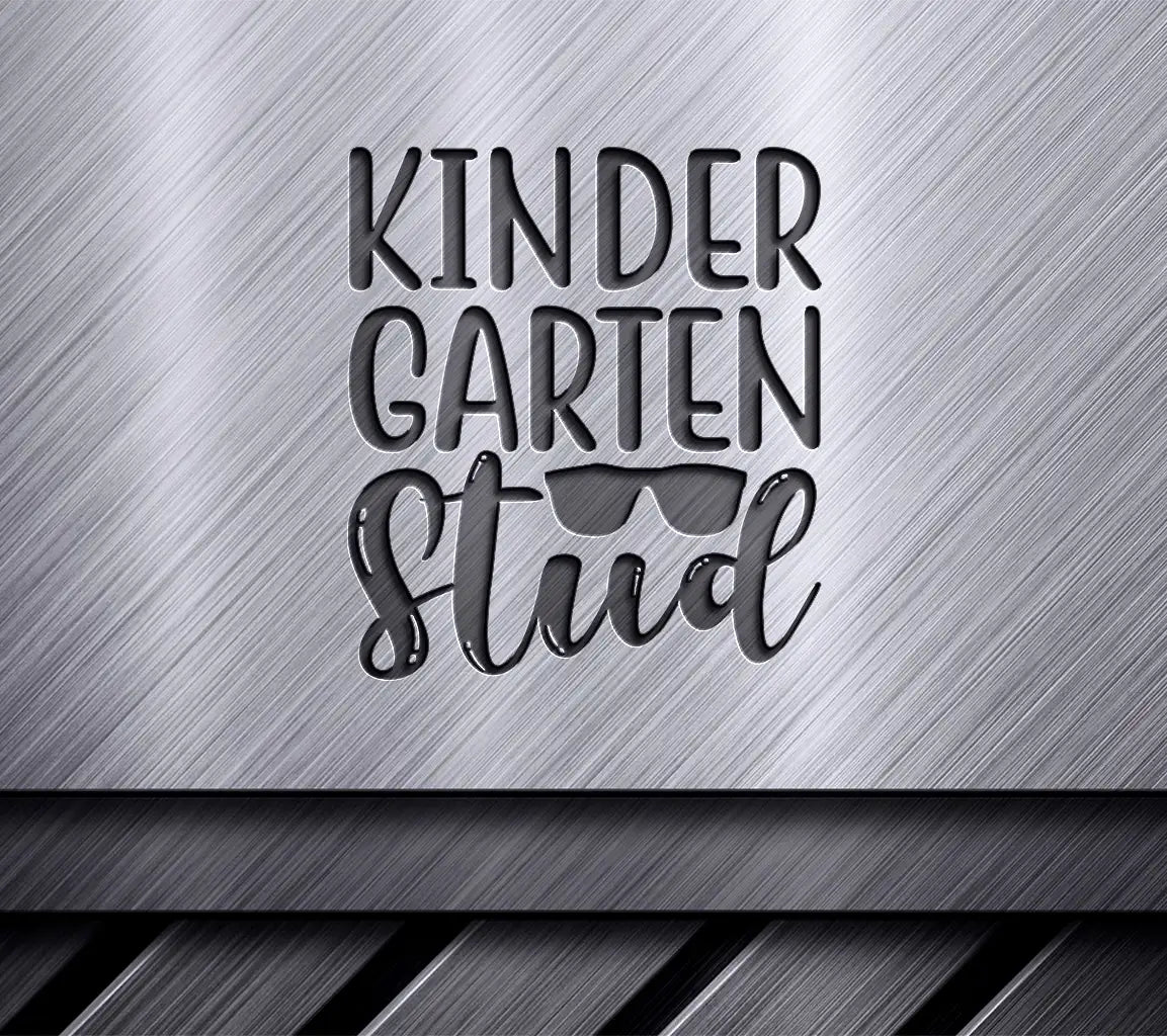  Kinder Garten Stud Sunglasses SVG - Back to School SVG