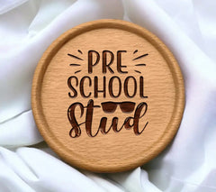  Preschool Stud with Sunglasses SVG Cut File SVG