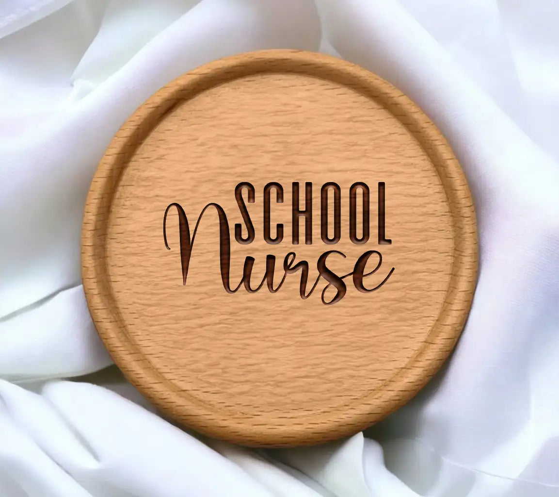  School Nurse Logo SVG - Back to School Design SVG