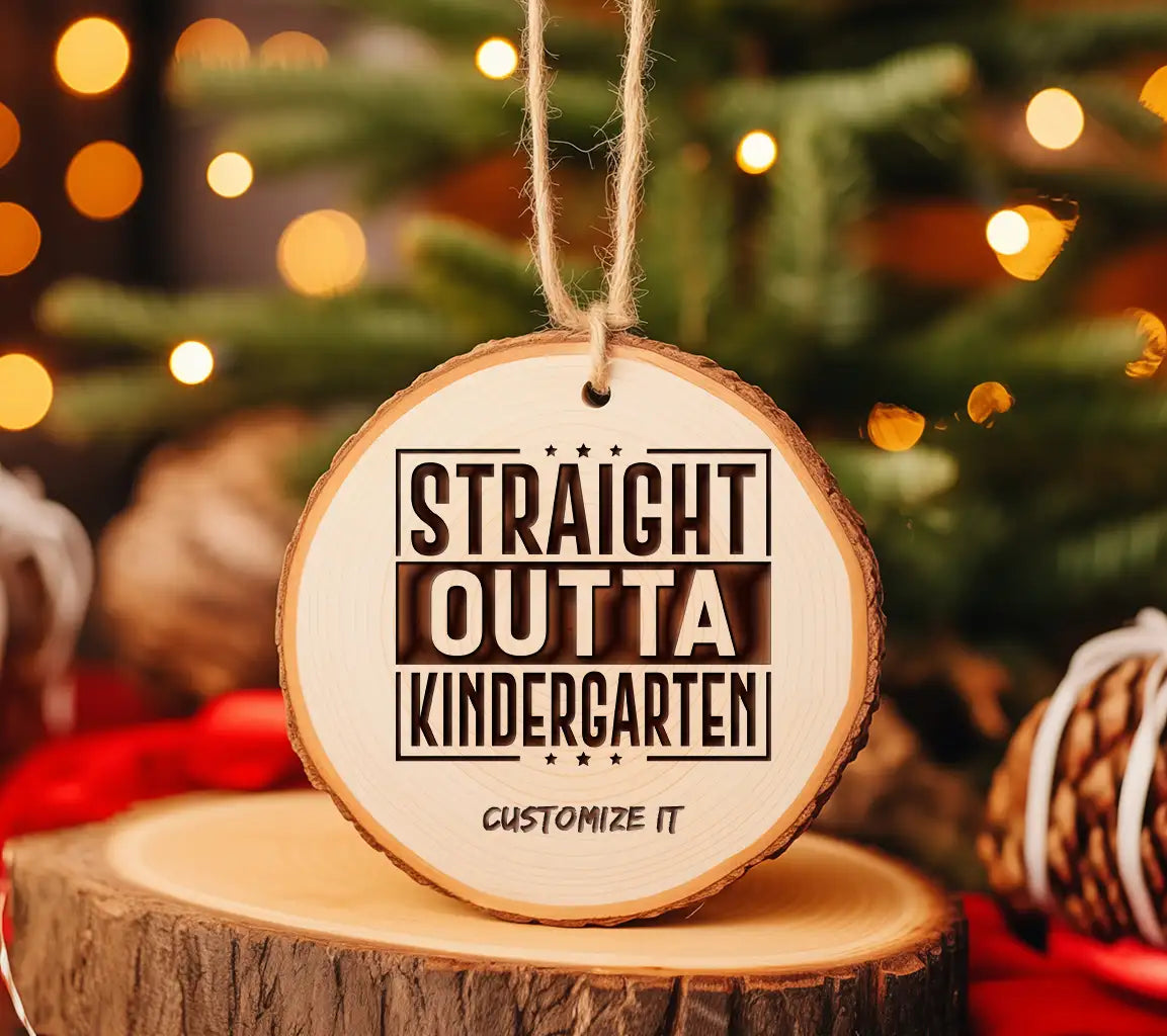 Straight Outta Kindergarten SVG -  Sign SVG