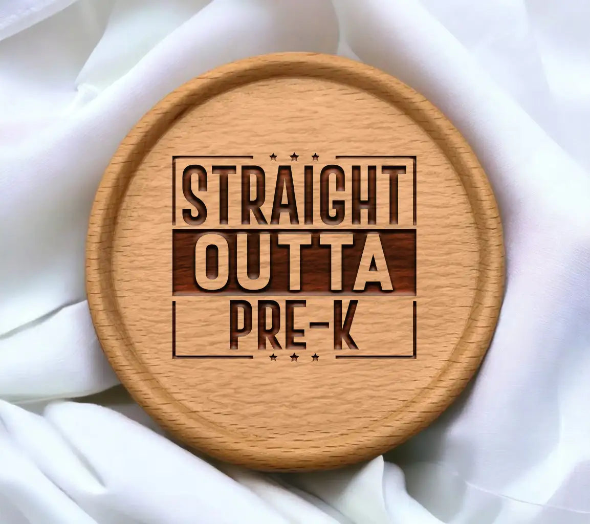 Straight Outta Pre-K SVG -  Sign SVG