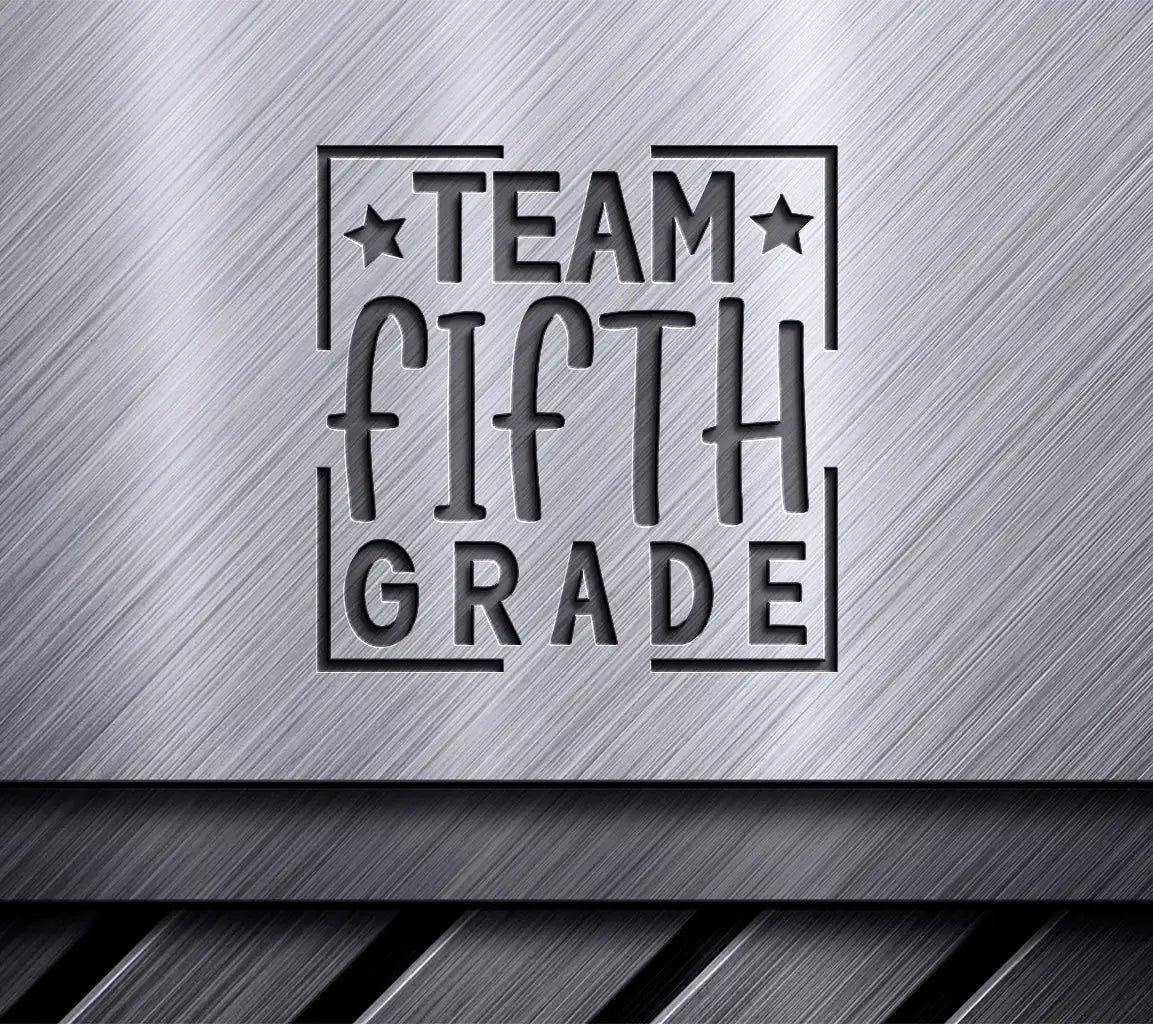 Team Fifth Grade  Logo SVG - Back to School SVG