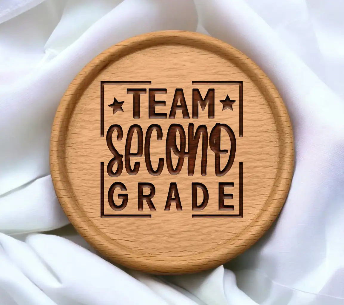 Team Second Grade  Logo SVG - Back to School SVG