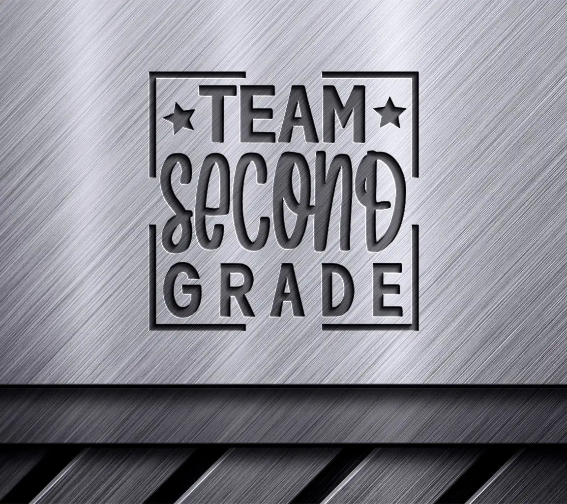 Team Second Grade  Logo SVG - Back to School SVG