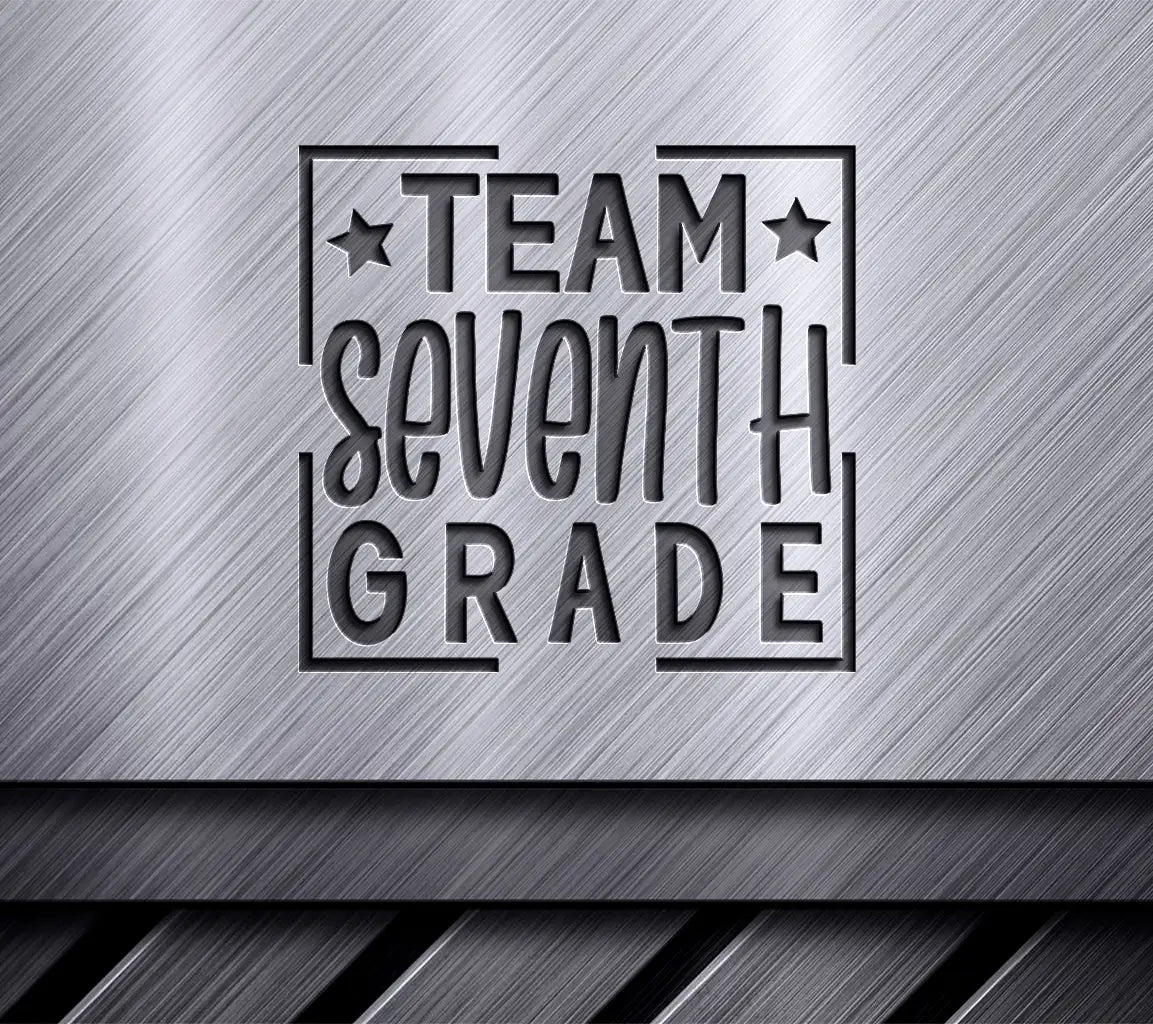 Team Seventh Grade  Logo SVG - Back to School SVG