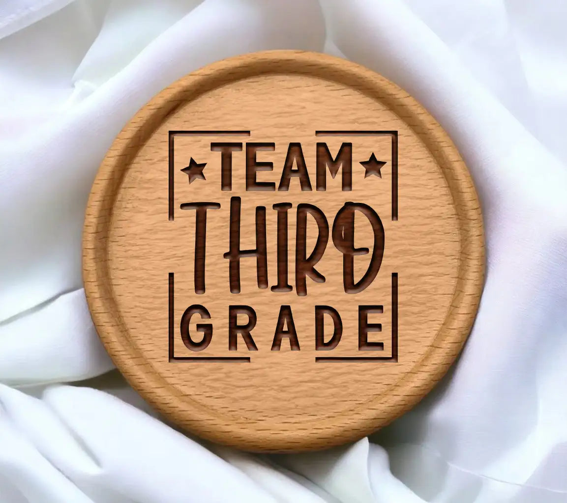 Team Third Grade  Logo SVG - Back to School SVG