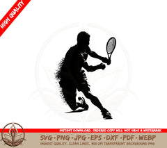 Backhand SVG PNG JPG AI PDF DXF EPS and WebP Digital Download 