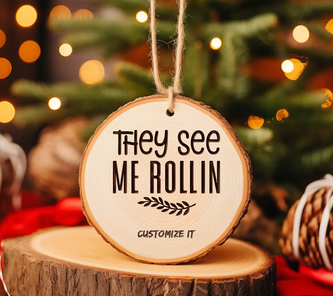 They See Me Rollin SVG -  Laurel Branch Design SVG