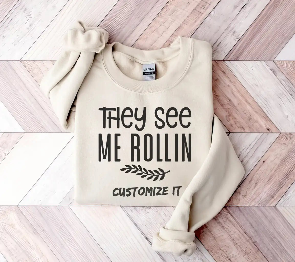 They See Me Rollin SVG -  Laurel Branch Design SVG