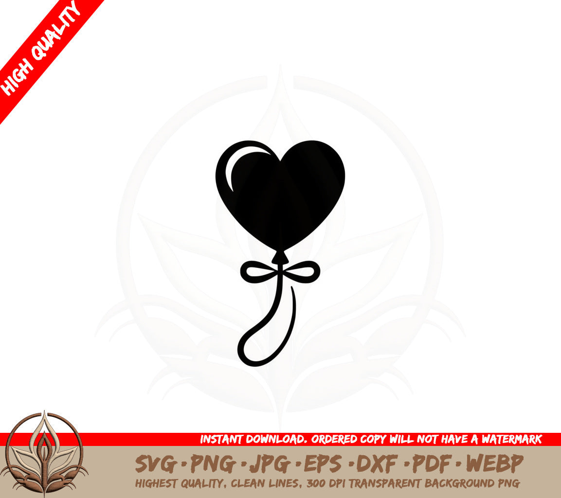 Balloon Heart SVG