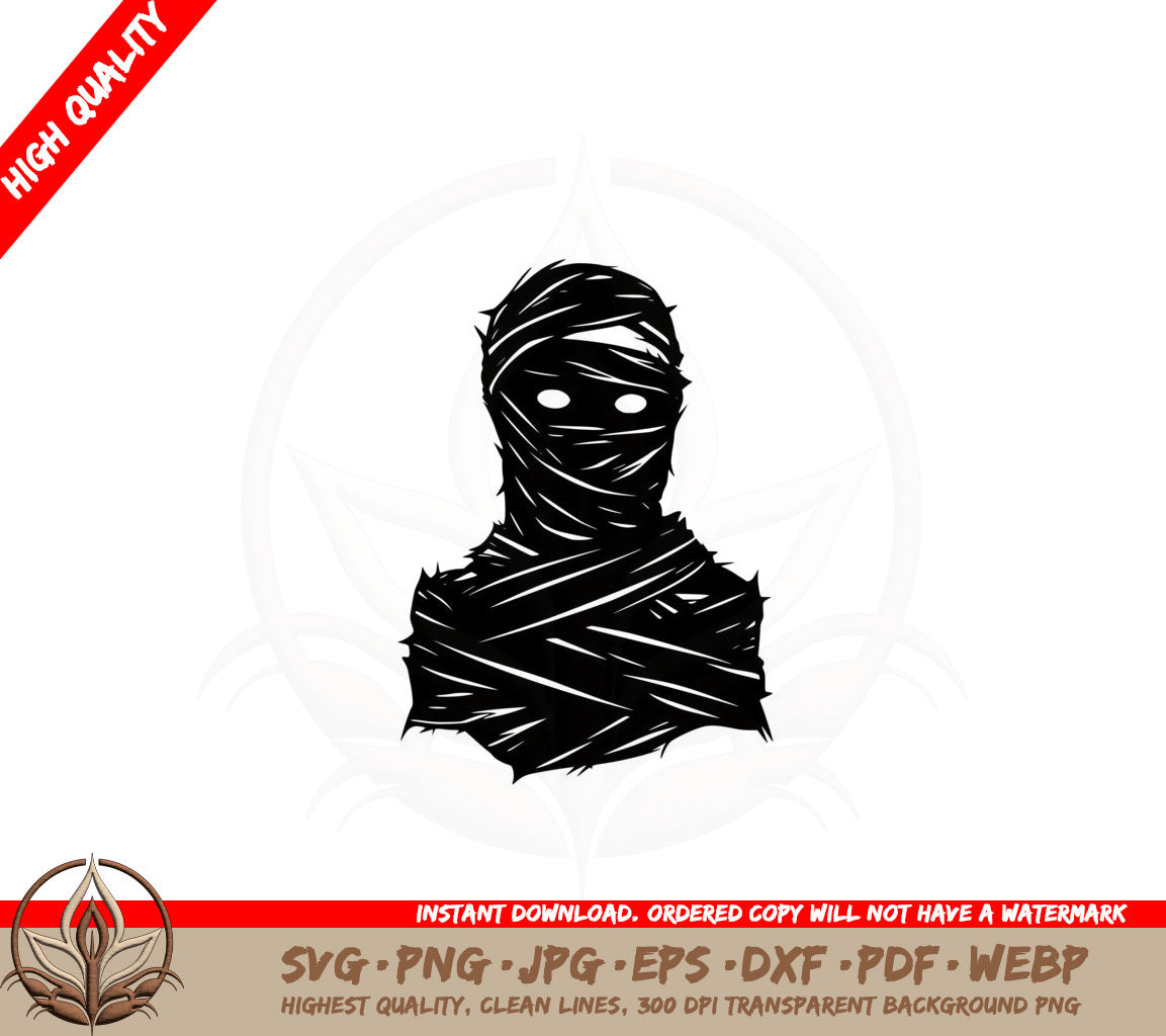 Bandaged Mummy SVG 