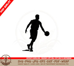 Basketball Fast Break SVG 